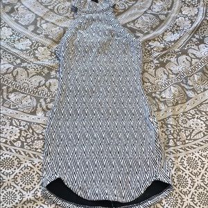 LF HALTER STYLE FITTED DRESS XS